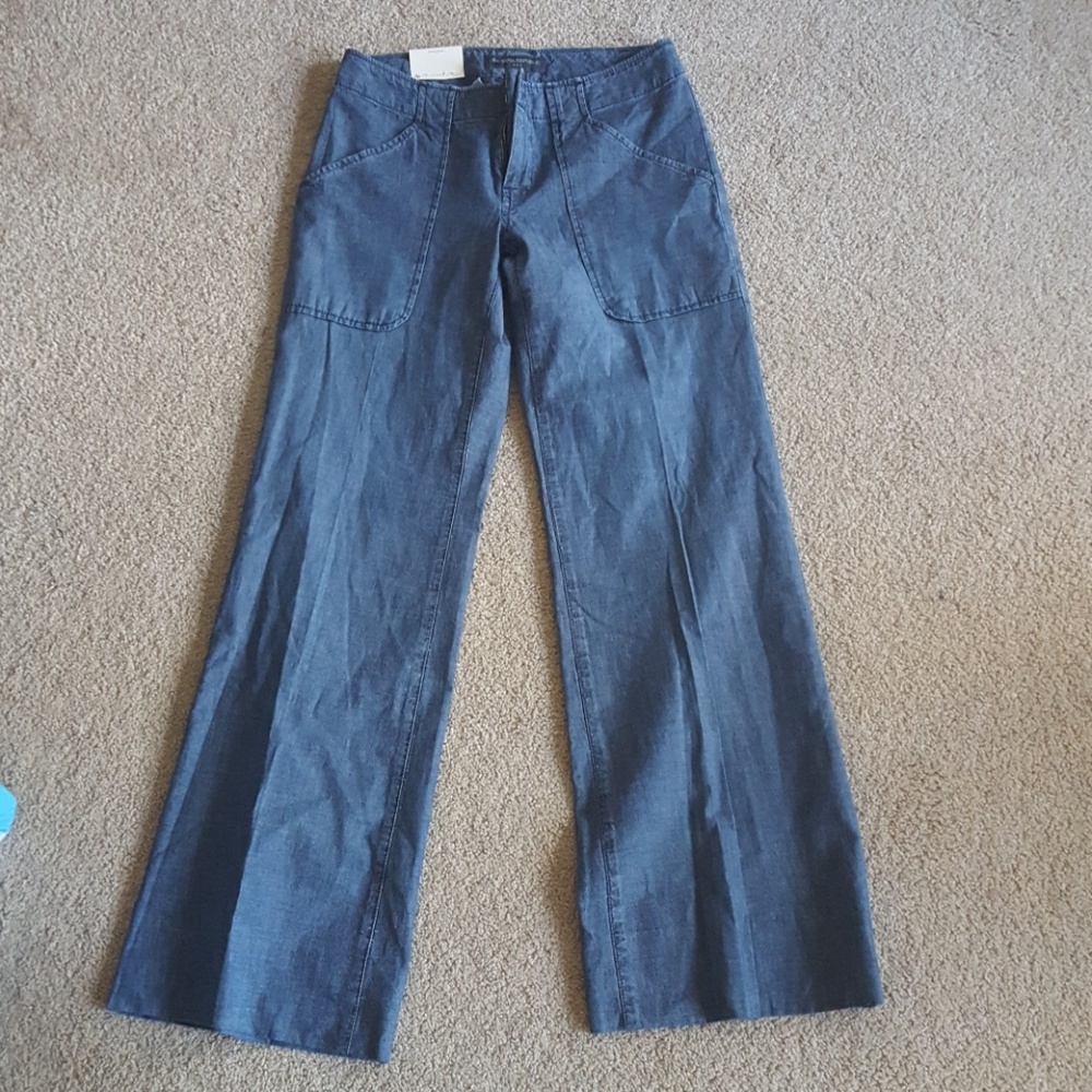 Banana Republic Straight Light Denim Pants Size 4